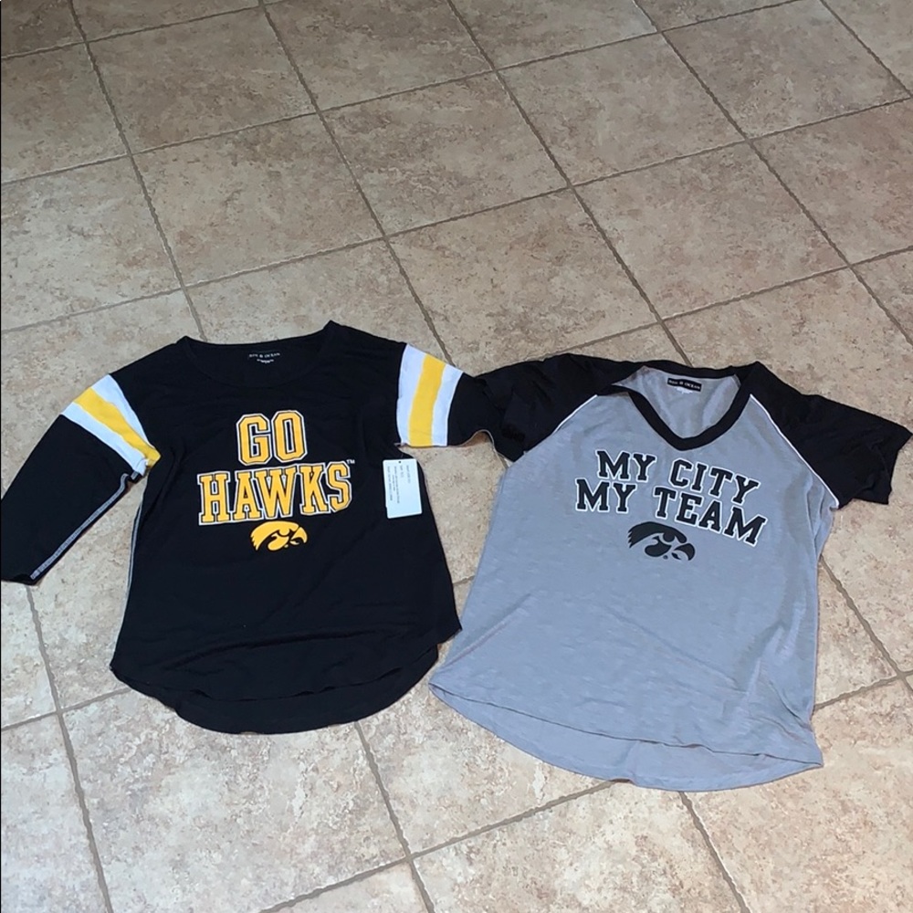 Two Iowa Shirts